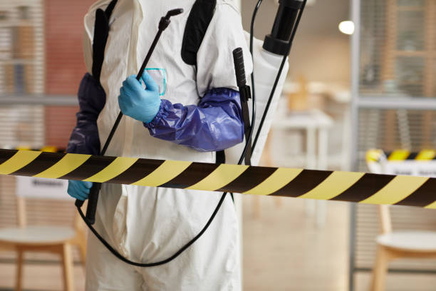 Professional Biohazard Cleanup technician working in Santa Rosa, CA